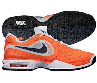 nieuwigheid als resultaat maag Nike Air Max Courtballistec 4.3 Total Orange/Squadron Blue/White (M)